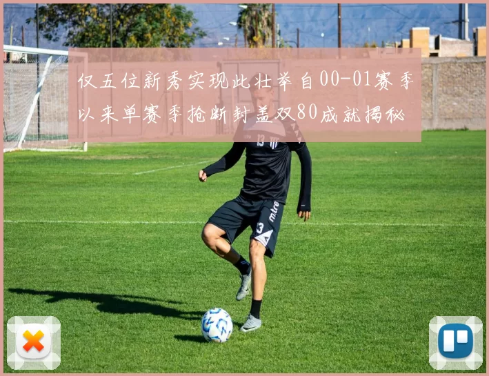 仅五位新秀实现此壮举自00-01赛季以来单赛季抢断封盖双80成就揭秘